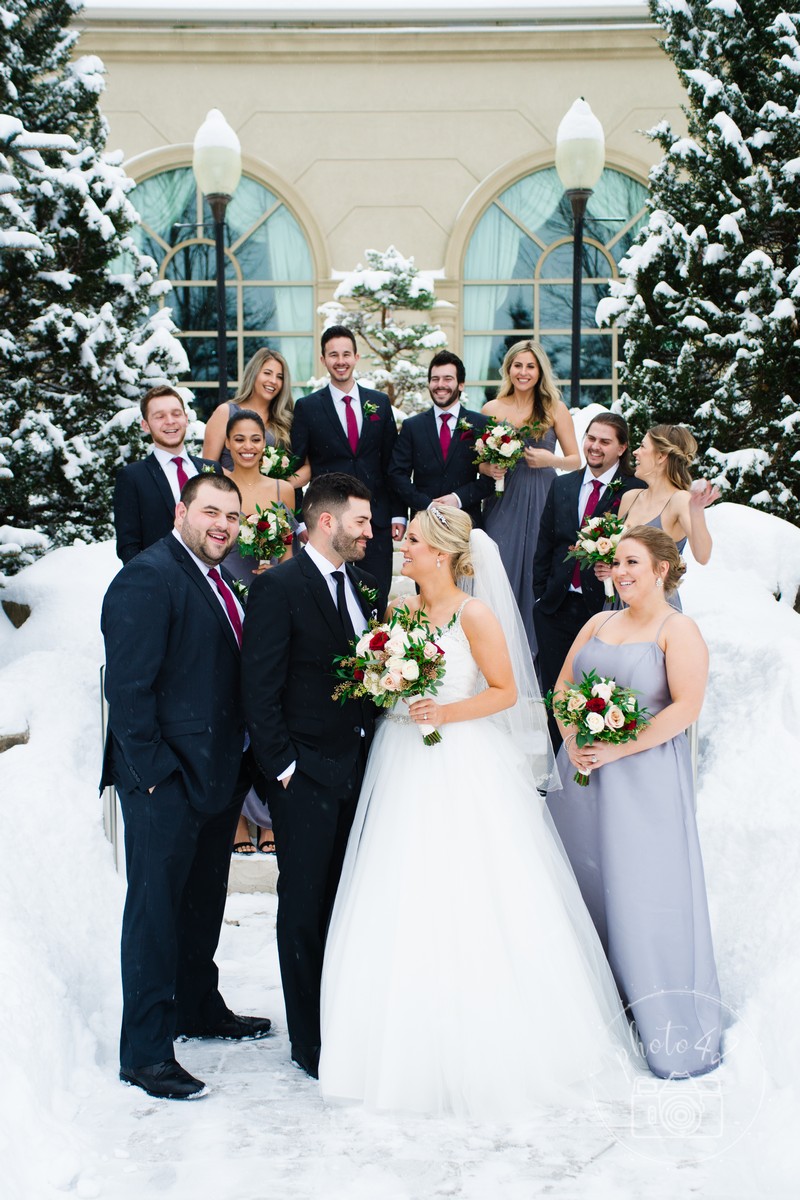 Royal amassador winter wedding, caledon winter wedding, mississauga winter wedding, brampton winter wedding, toronto winter wedding photography location, mississauga wedding photographer